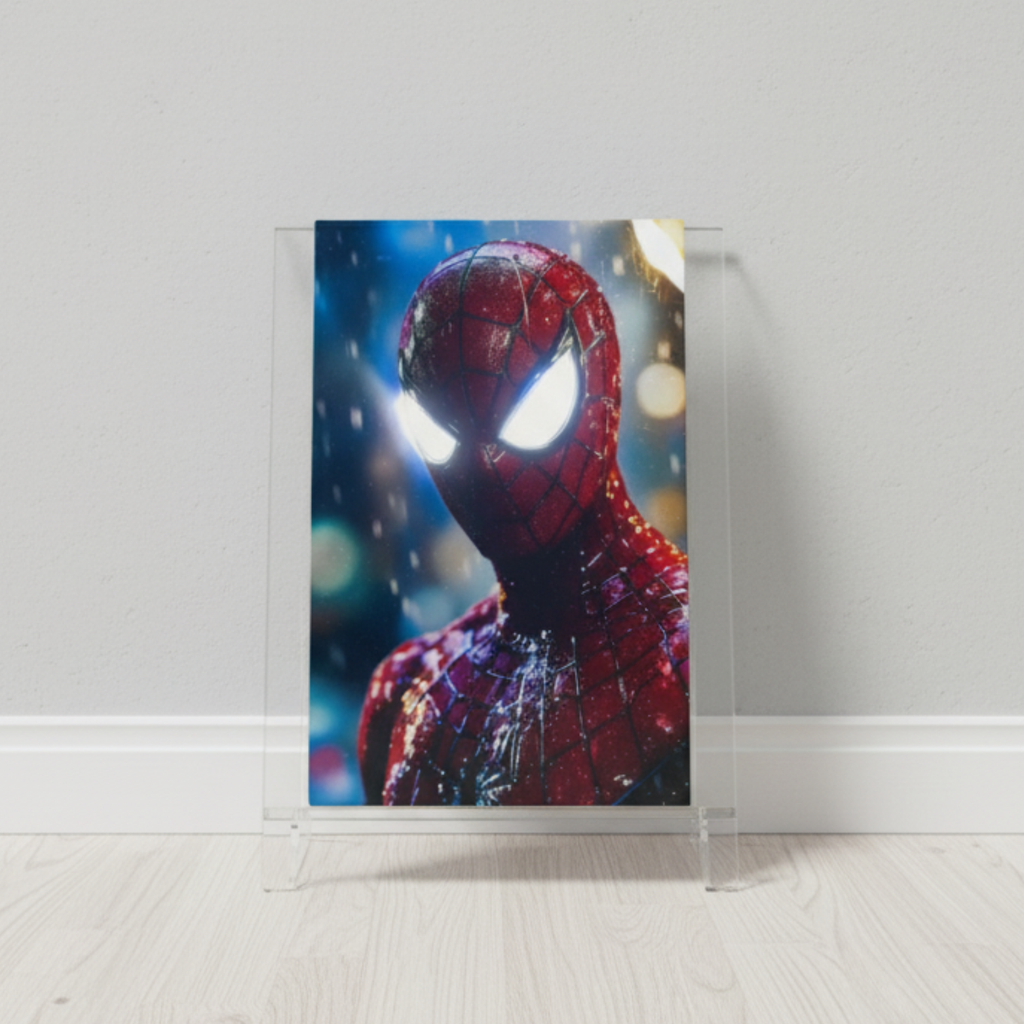 Spider Man Light-up Wall Frame